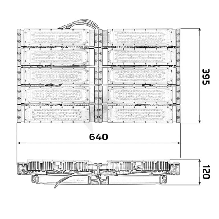 Đèn Pha LED Module 500W Philips LSDPMPL500-SMD - Led Sáng